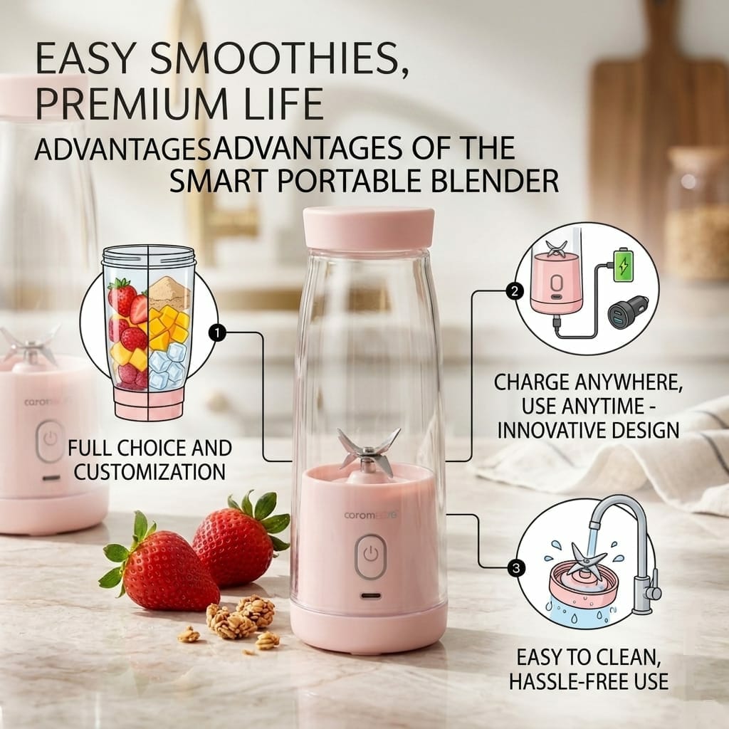 Portable Juicer Bottle